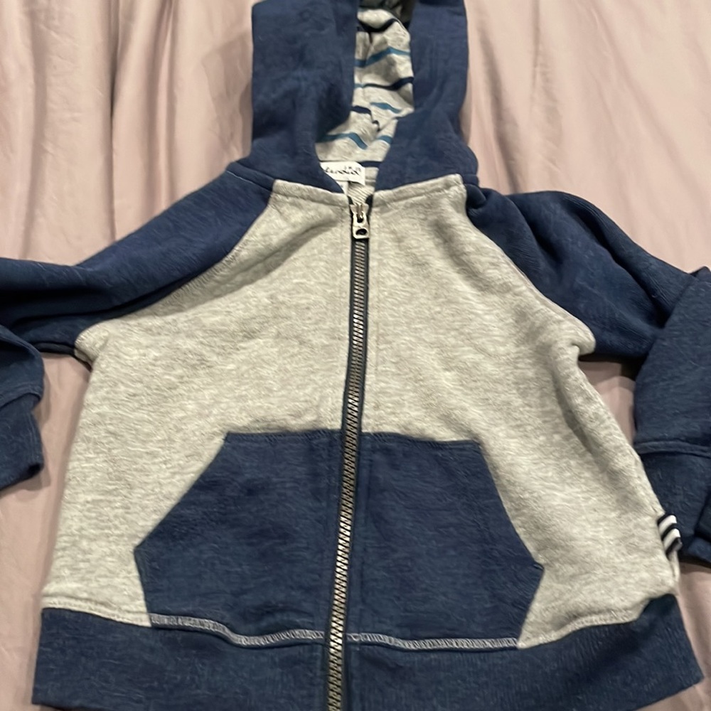 splendid zip up sweatshirt